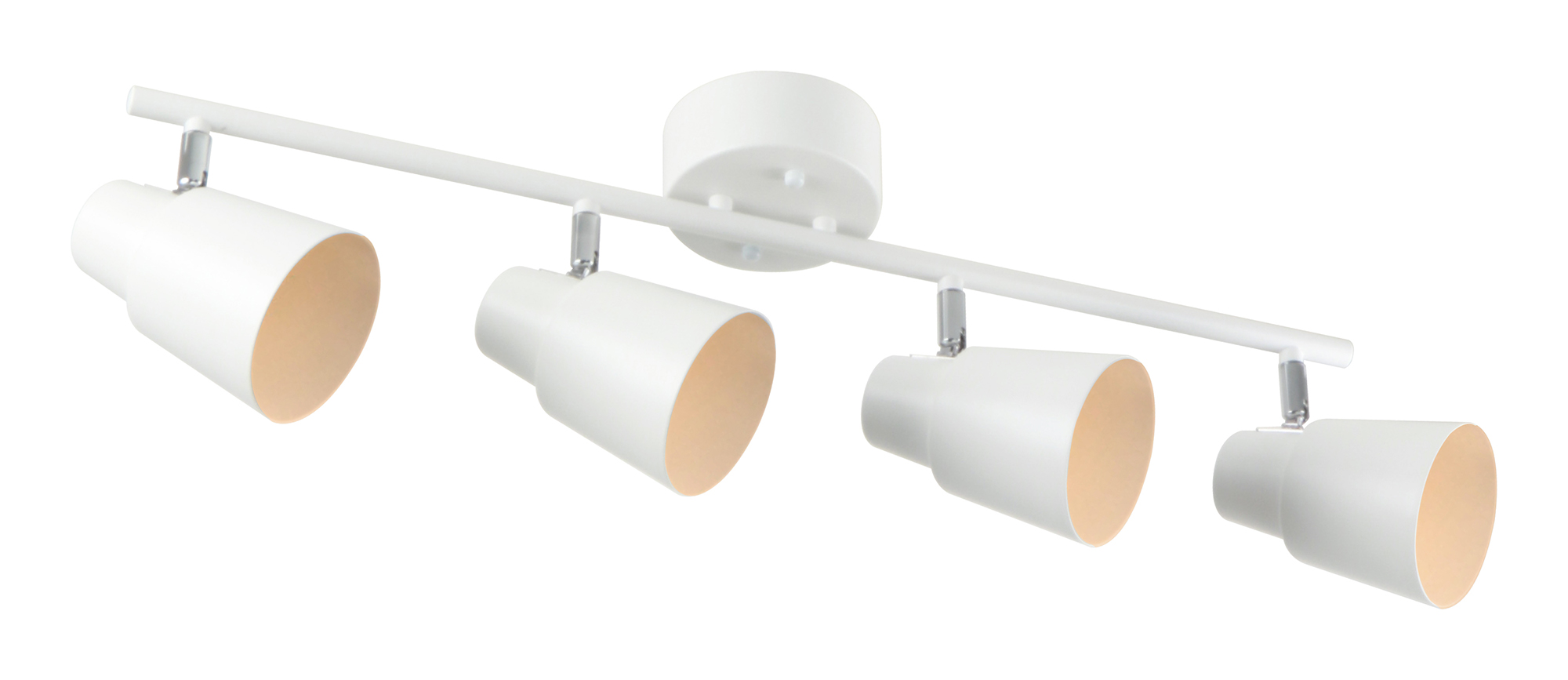 Ceiling lamp FocusLight Milo 4-light white